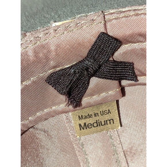 Vintage USA Made TWILL SAFARI HAT Men's MEDIUM Beige Shapeable NWT Deadstock - Picture 6 of 8